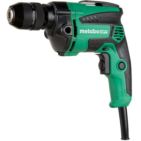 Metabo Hpt 3/8in Corded 7.0 Amp Drill EVS Reversible D10VH2M